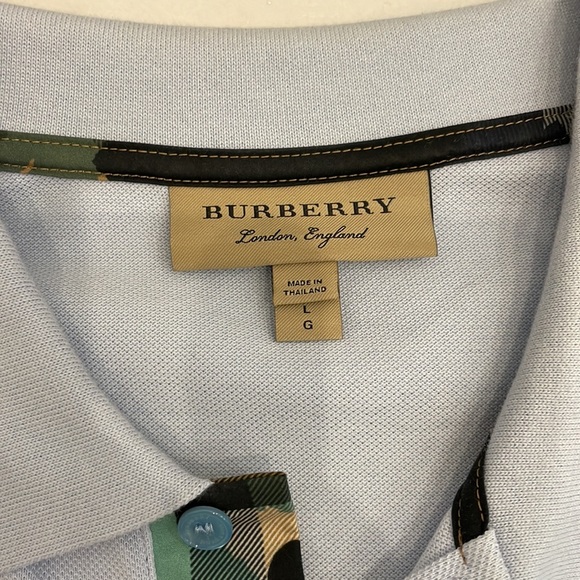 Mens Burberry polo - Picture 3 of 5